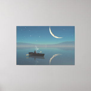 Arte en lienzo de 60"x40" con imagen "Pacífica"