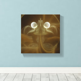 Arte en lienzo de energía de luz abstracta