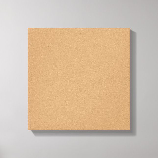 Arte en lienzo de melocotón cálido | Decoración mi (Anverso)