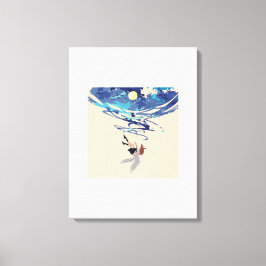 Arte en lienzo "Falling Angel"