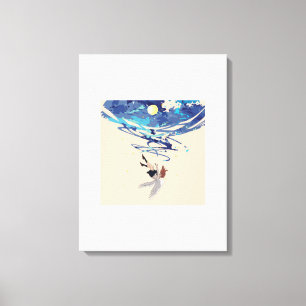Arte en lienzo "Falling Angel"