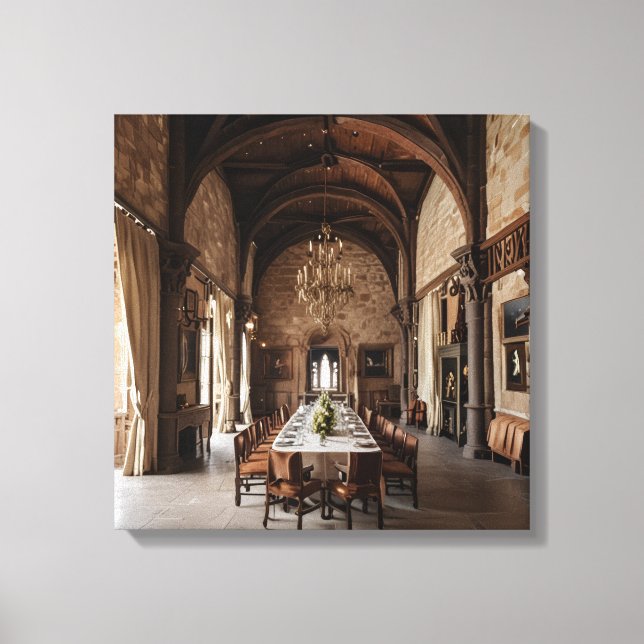 Arte en lienzo (Sala de comedor del castillo-7) (Anverso)