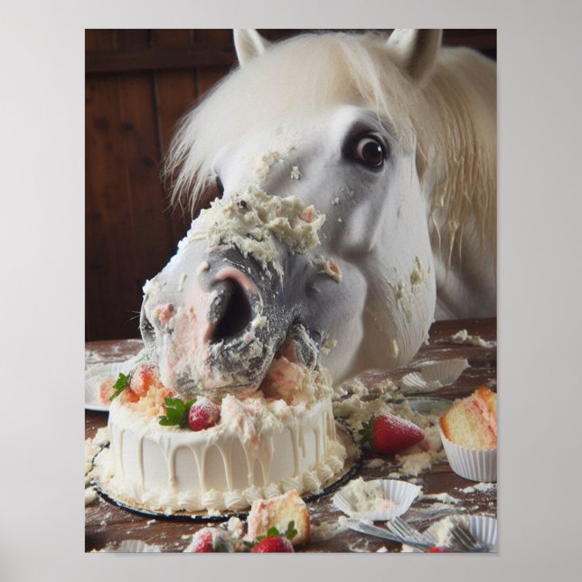 Arte en Pared de Caballo, fiesta de cumpleaños de  (Frente)