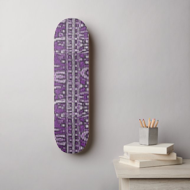 Arte En Pewter Skateboard (Arte de la pared)