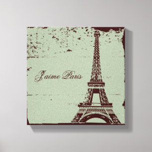 Arte envuelto torre Eiffel de la lona