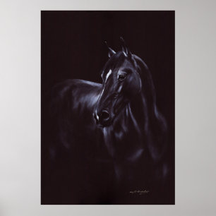 Arte equino pintado a mano