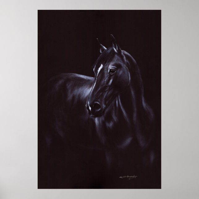 Arte equino pintado a mano (Frente)