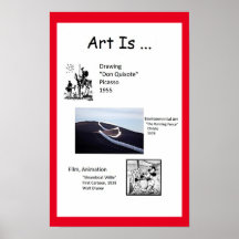 Arte es dibujo, arte ambiental, animación (3/4)