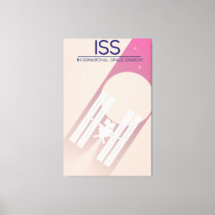 Arte espacial de la Estación Espacial Internaciona