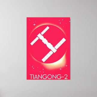 Arte espacial de la estación espacial Tiangong-2 C