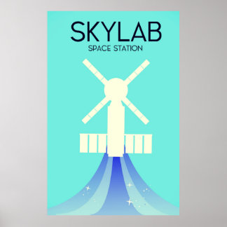 Arte espacial de Skylab Space Station