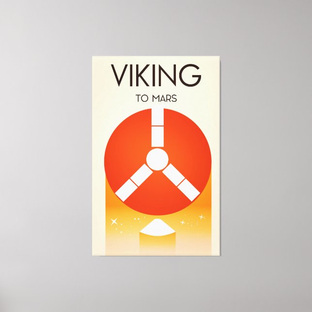 Arte espacial de Viking a Marte (Anverso)
