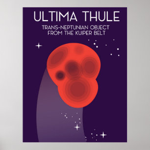 arte espacial del cinturón de Keiper Ultima Thule