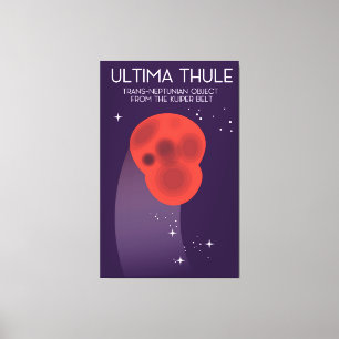 arte espacial del cinturón de Keiper Ultima Thule