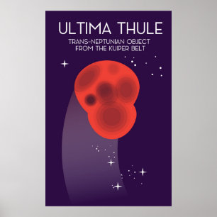 arte espacial del cinturón de Keiper Ultima Thule
