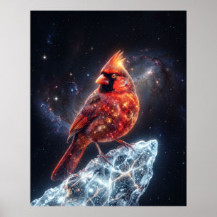 Arte Espacial del Cometa Congelado del Cardenal Có