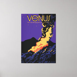 Arte espacial del planeta Venus