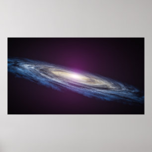 Arte espacial espiral de galaxia