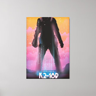 Arte espacial exoplanetario K2-18b