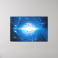 ARTE ESPACIAL Fusión de dos estrellas de neutrón
