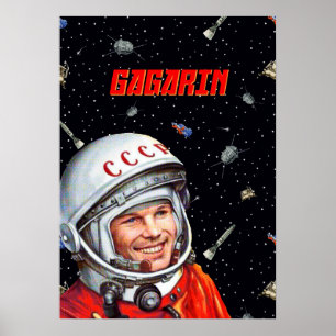 Arte espacial Gagarin [Sovietwave] — Gagarin