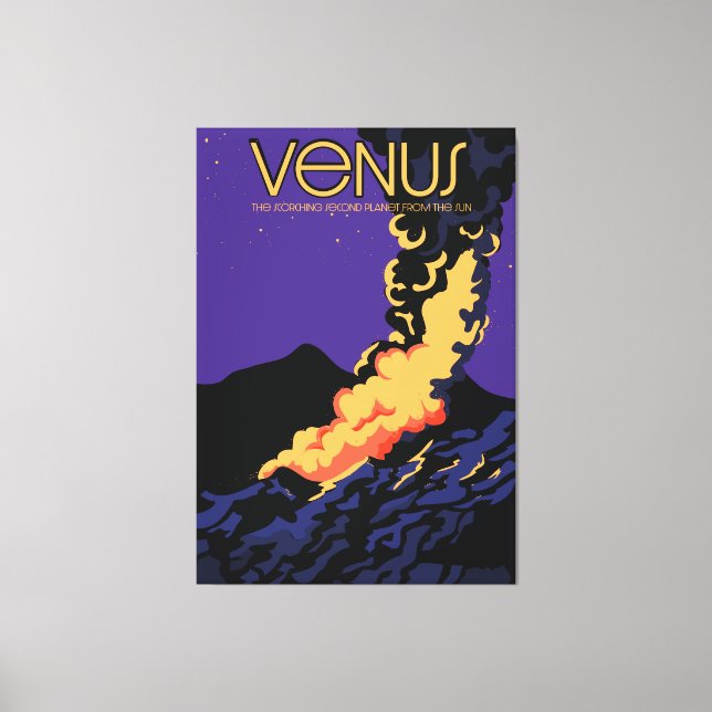 Arte espacial Planet Venus (Anverso)