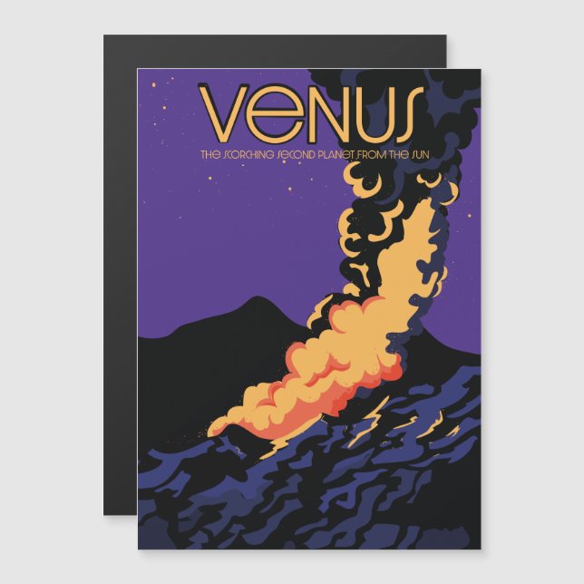 Arte espacial Planet Venus (Anverso/Reverso)