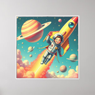 Arte Espacial Retro-Futurista – Estilo Años 50