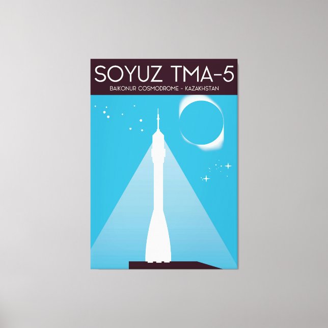 Arte espacial Soyuz TMA-5 (Anverso)