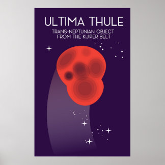 Arte espacial Ultima Thule Keiper Belt