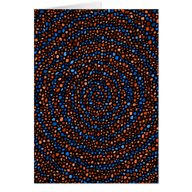 Arte espiral de Digitaces de los círculos (Frente)