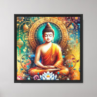 Arte espiritual de Gautam Buddha hinduismo