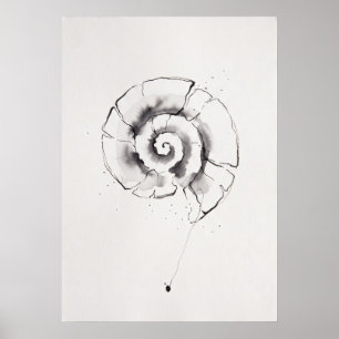 Arte Espiritual de Pared de Despertar Espiral Inte