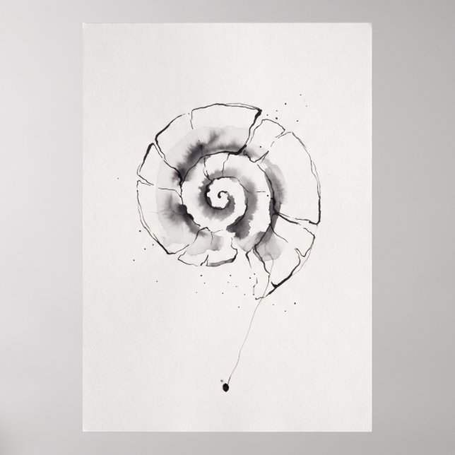Arte Espiritual de Pared de Despertar Espiral Inte (Frente)
