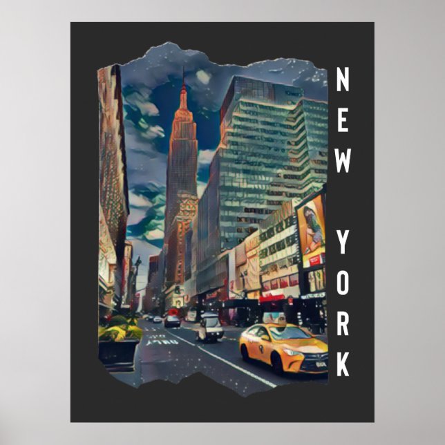 Arte estético de Nueva York (Frente)