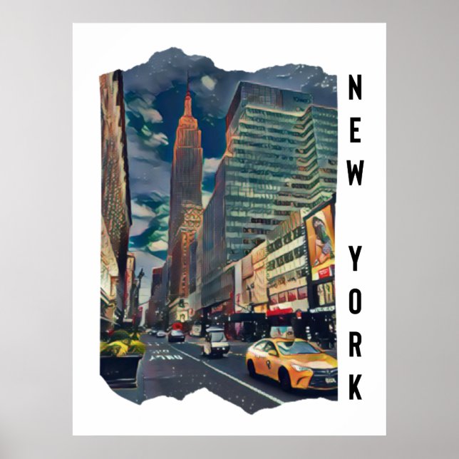 Arte estético de Nueva York (Frente)