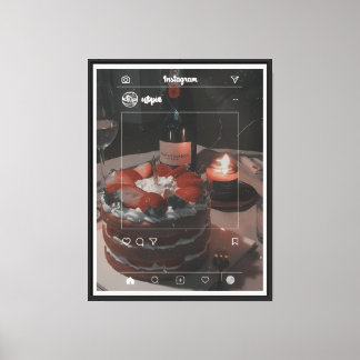 Arte estético de tarta en pared - Dulce estilo Ins