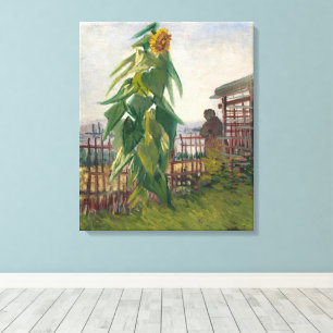 Arte Estético Vintage Van Gogh Jardín de Girasoles