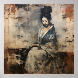 Arte estilo japonés Wabi Sabi
