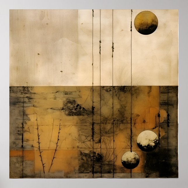 Arte estilo japonés Wabi Sabi (Frente)