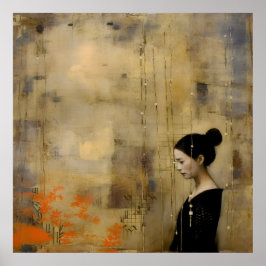 Arte estilo japonés Wabi Sabi