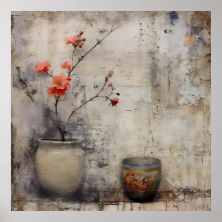 Arte estilo japonés Wabi Sabi