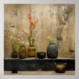 Arte estilo japonés Wabi Sabi