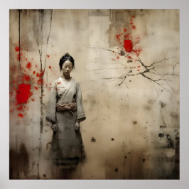 Arte estilo japonés Wabi Sabi