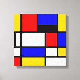 Arte Estilo Mondrian