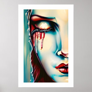 Arte Etéreo Brillante Mujer