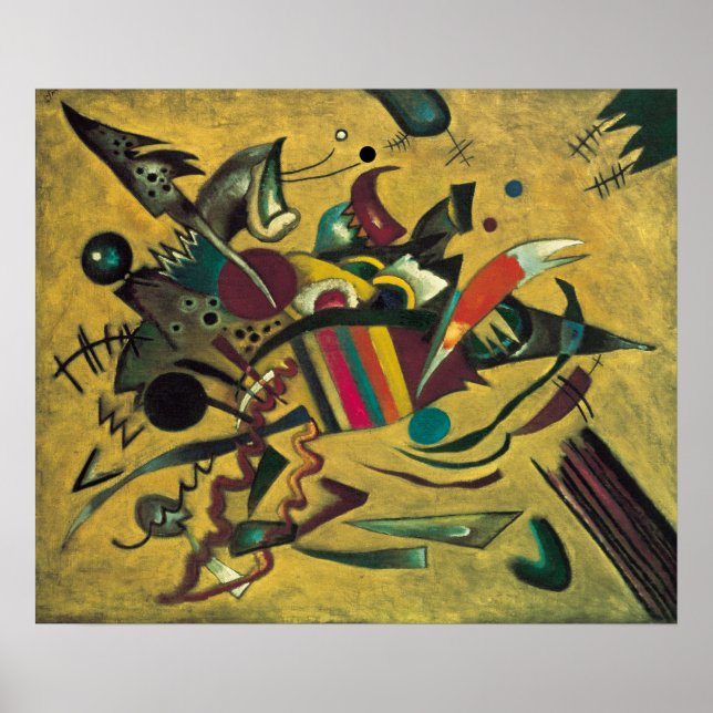 Arte expresionista abstracto moderno de Kandinsky (Frente)