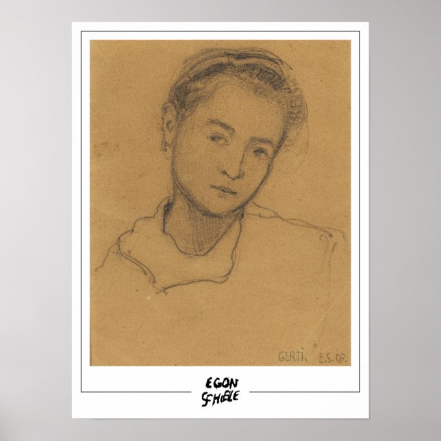 Arte exquisito de Egon Schiele #565-2 (Frente)