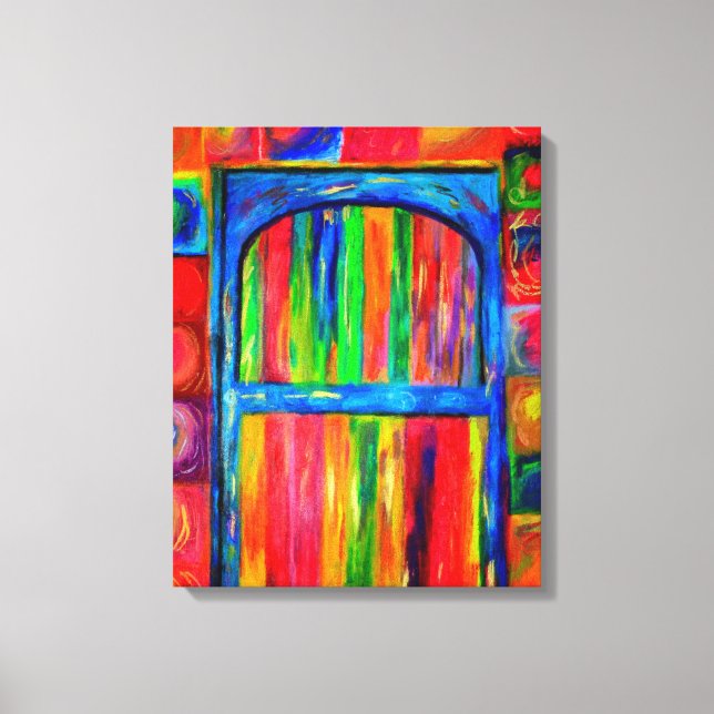 ARTE FANTÁSTICO DE DEBBIE DAVIDSOHN - MI PUERTA EN (Anverso)