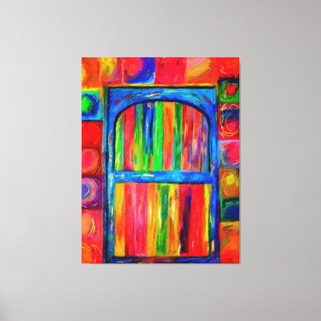 ARTE FANTÁSTICO DE DEBBIE DAVIDSOHN - MI PUERTA EN (Anverso)